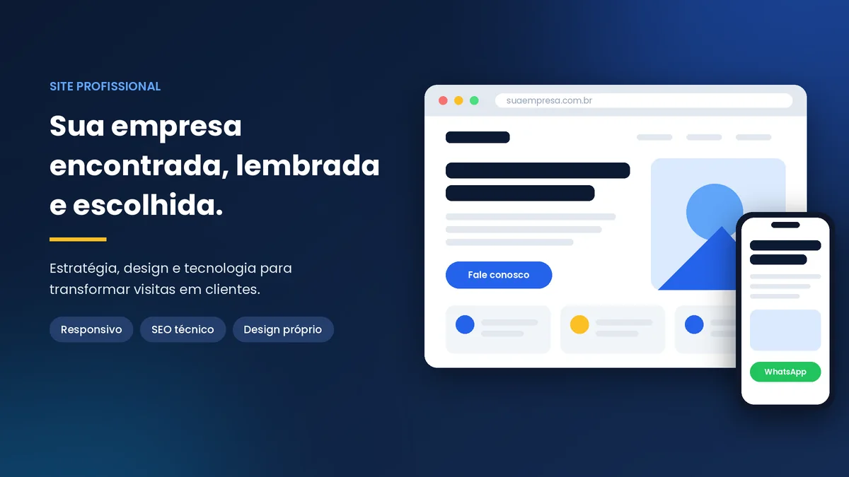 Criar site profissional em Ipameri GO