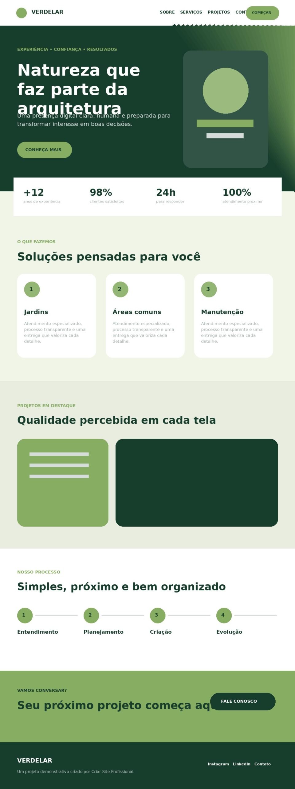 Verdelar Paisagismo - print completo do site
