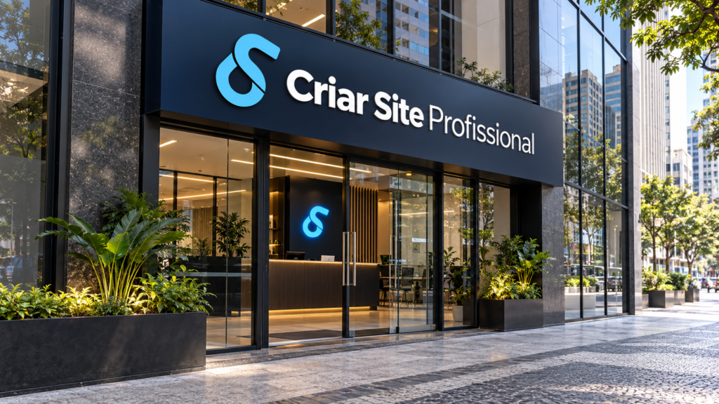 Fachada da empresa Criar Site Profissional em São Paulo